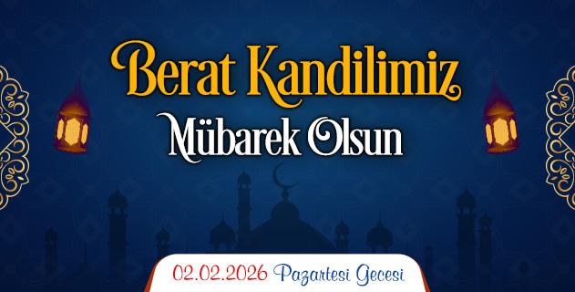 Berat Kandilimiz Mübarek Olsun...