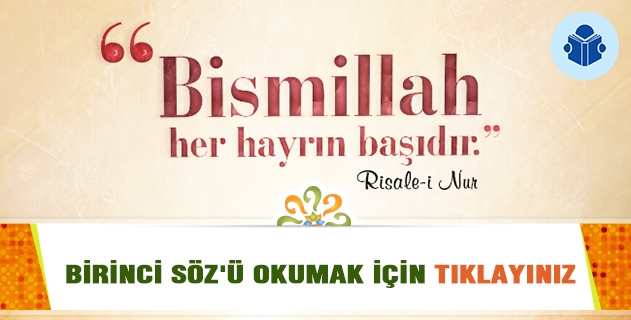 Sözler, Birinci Söz, 27