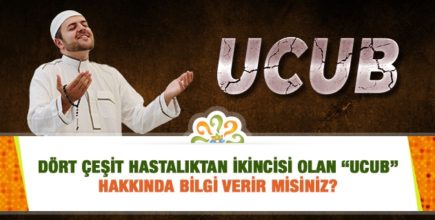 Dört çeşit hastalıktan ikincisi olan “ucub” hakkında bilgi verir misiniz?