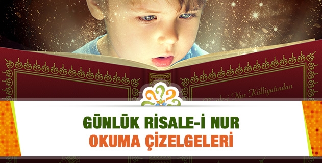 GÜNLÜK RİSALE-İ NUR OKUMA ÇİZELGELERİ