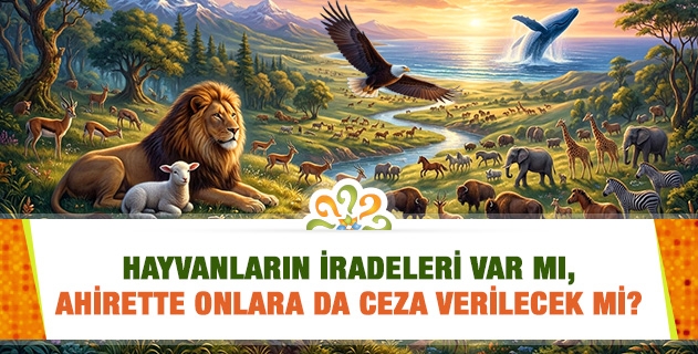 Hayvanların iradeleri var mı, ahirette onlara da ceza verilecek mi, boynuzsuz hayvanın boynuzludan hakkını almasını nasıl anlamalıyız?