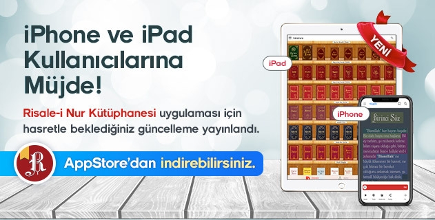 Risale-i Nur Kütüphanesi, iPhone ve İpad