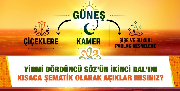 Yirmi Dördüncü Söz'ün İkinci Dal'ını Kısaca Şematik Olarak Açıklar mısınız?