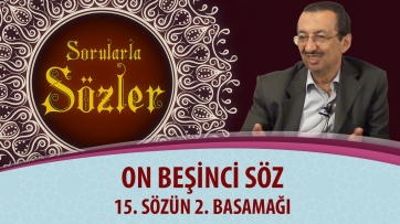 15. Sözün 2. Basamağı