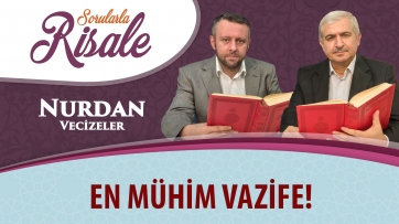 En mühim vazife!