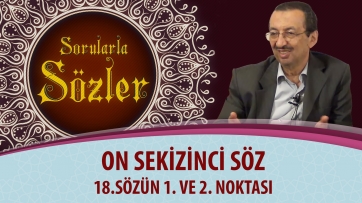 18.Sözün 1. ve 2. Noktası