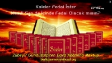 Zübeyir Gündüzalp'ten Dava Adamına Mektup