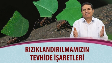 Rızıklandırılmamızın tevhide işaretleri