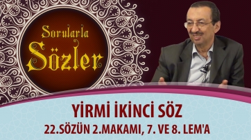 22.Sözün 2.Makamı, 7. ve 8. Lem'a