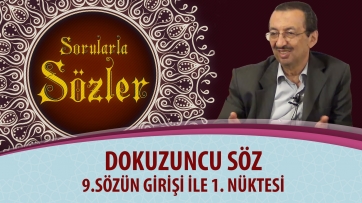 9.Sözün Girişi ile 1. Nüktesi
