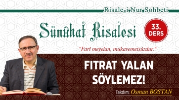 Yalan söylemez Fıtrat!