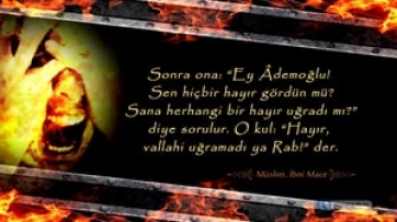 Cehennem hakkında Hadis-i Şerifler