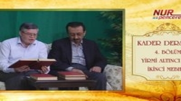 Kader ile cüz-i ihtiyari birbirine zıt değilse, nasıl uyuşuyor?