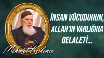 İnsan vücudunun, Allah'ın varlığına ve birliğine delaleti...