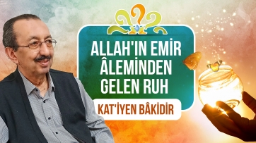 Allah'ın emir âleminden gelen Ruh kat'iyen bâkidir