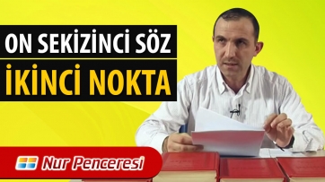 On Sekizinci Söz, İkinci Nokta 