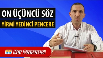 Otuz Üçüncü Söz, Yirmi Yedinci Pencere