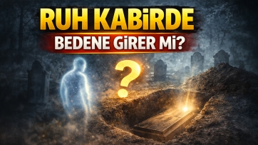 Ruh kabirde cesede girer mi?