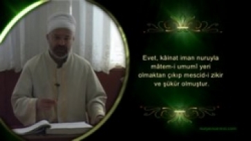 Mesnevî-i Nuriye, Reşhalar; 7.Ders
