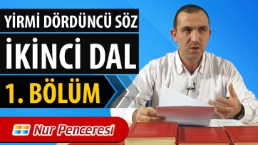 Yirmi Dördüncü Söz, İkinci Dal - Birinci Bölüm
